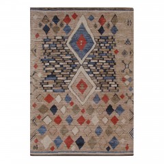 RUG BB BROWN BLUE 